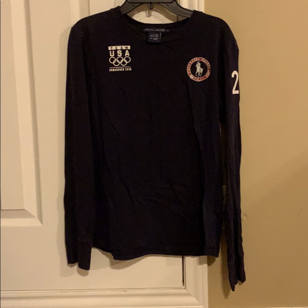 ralph lauren USA vancouver 2010 olympic shirt